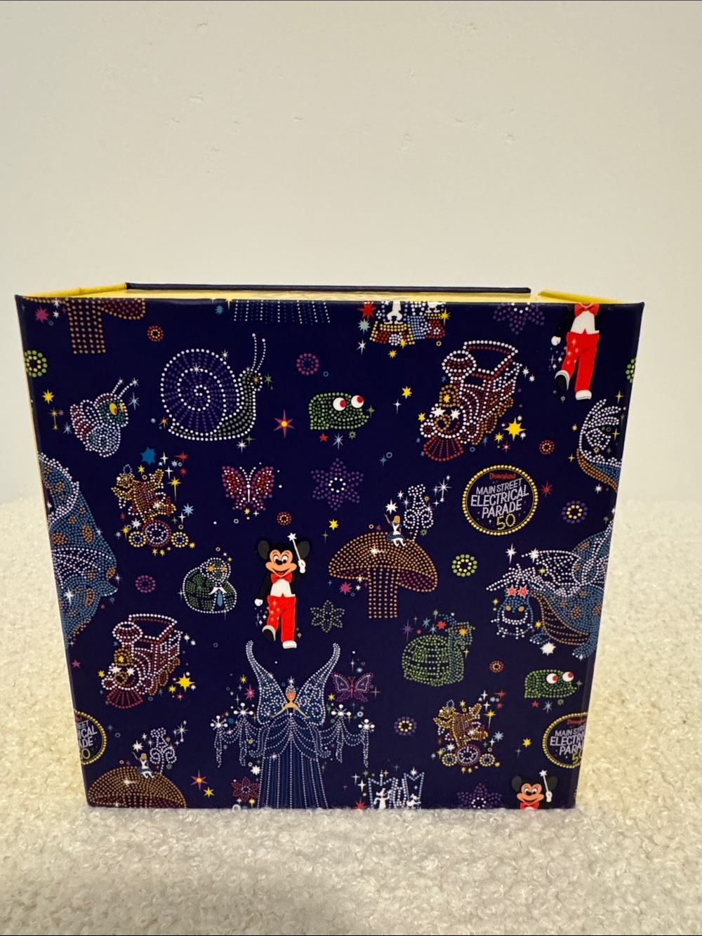 Disney Navy Electric Parade Dooney & Bourne Hardcover Box